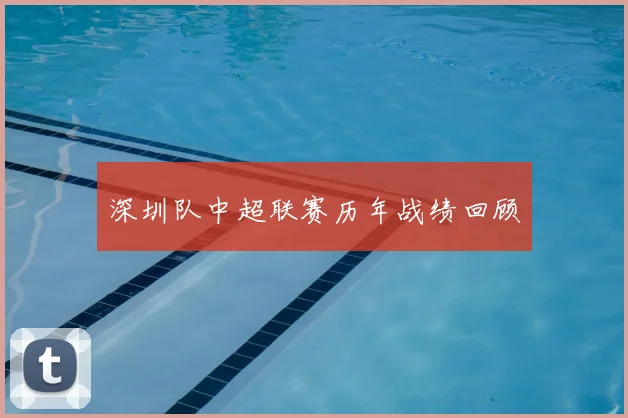 深圳队中超联赛历年战绩回顾